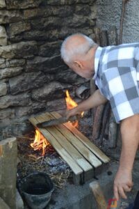 Ne punishten e samarxhiut Vehip Gagani, Gjirokastër. Foto Ilirian Lluri.
