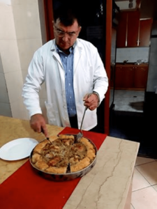 Sedat Ismailati, Kuzhinier. Libohove. Foto Biant Cami